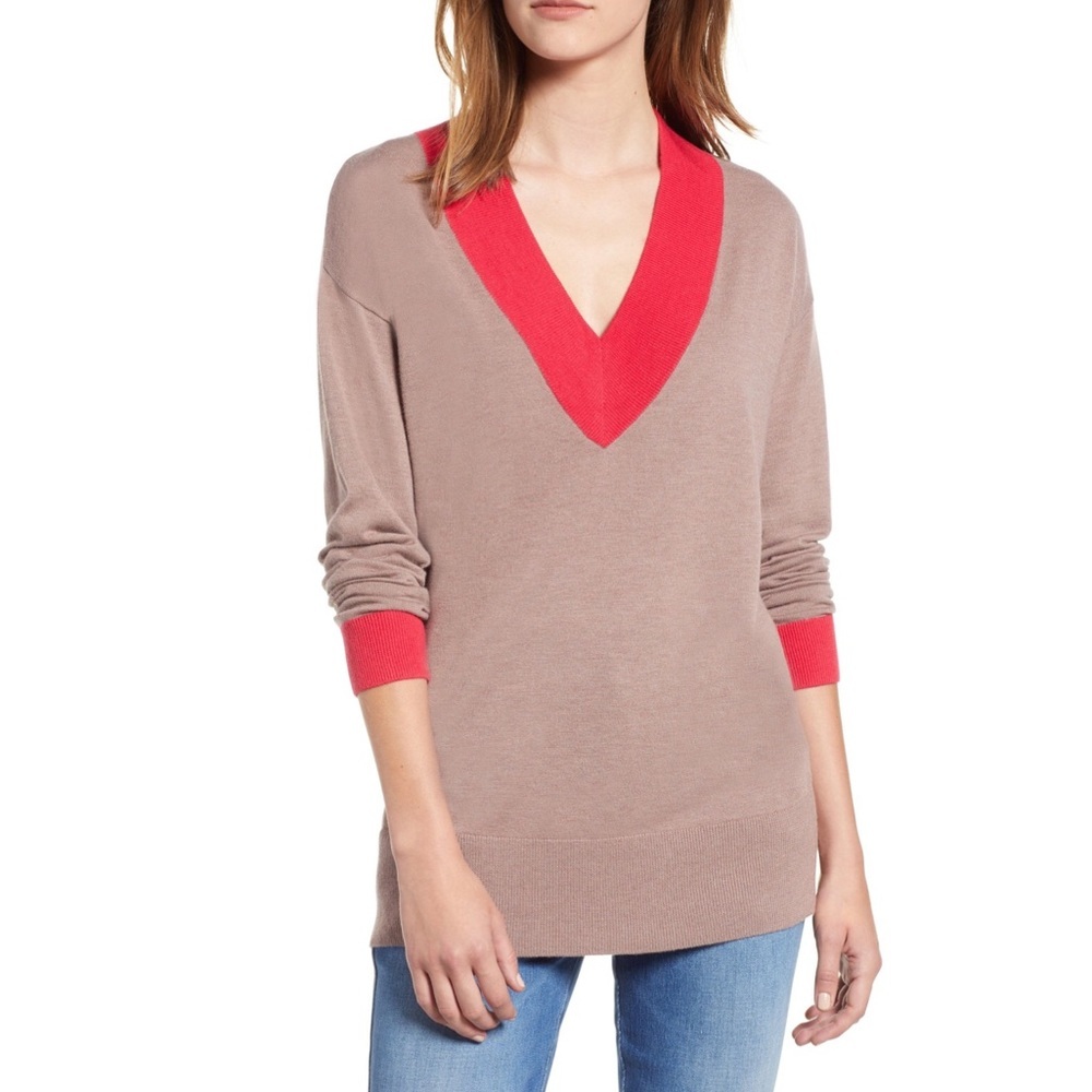 Chelsea28 V-neck Sweater XS NWT
